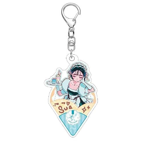 Pack of 6 Alien Stages Keychain Game Figure Cosplay Keyring Pendant Alien Stages Acryl Chain Decor Merch Collection thumbnail 3