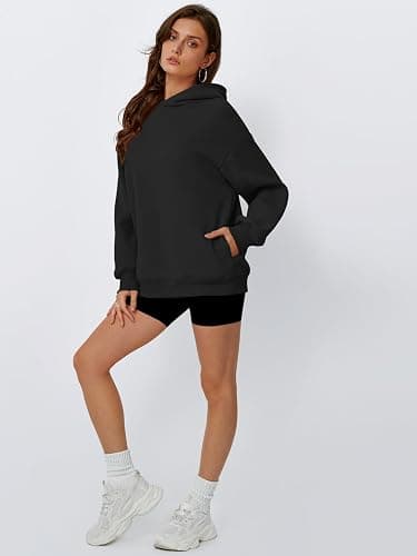 Trendy Queen Womens Oversized Hoodies Comfy Sweatshirts Fall Fashion 2025 Outfits Casual Tops Fleece Clothes with Pockets thumbnail 5