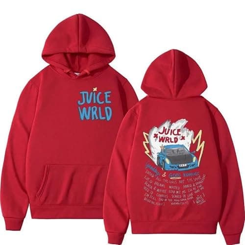 Sudiup Men's and women's hooded retro sportswear Y2K sportswear fashionable hip-hop casual jacket autumn and winter clothing thumbnail 2