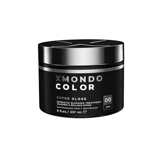 XMONDO Hair Hair Super Gloss Intensive Glossing Treatment | Vegan Formula That Boosts Shine with Protein Blends to Strengthen and Bond Building Technology to Restore and Revitalize, 8 Fl Oz 1-Pack - Image 1