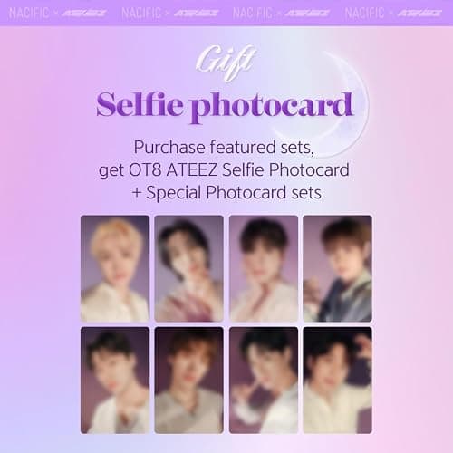 NACIFIC ATEEZ Universe Pink AHABHA Set, Photocards 8pcs (02. Universe Set) thumbnail 2