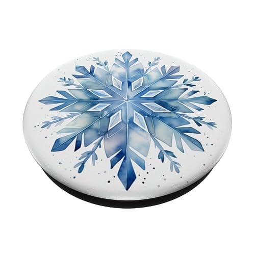 Watercolour Snowflake PopSockets Adhesive PopGrip thumbnail 2