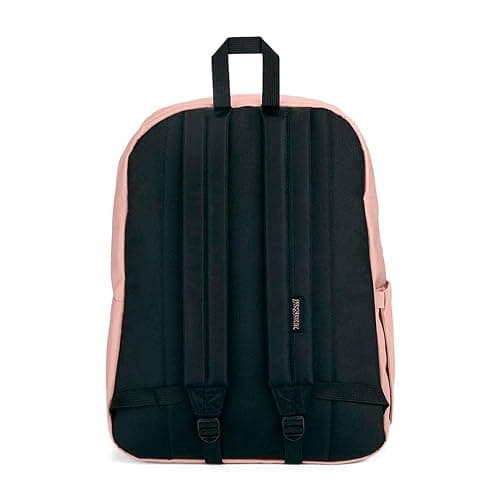 JanSport SuperBreak Plus Backpack with Padded 15-inch Laptop Sleeve and Integrated Bottle Pocket - Spacious and Durable Daypack for Work and Travel - Misty Rose thumbnail 3