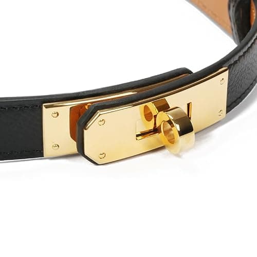 Women's Skinny Leather Belts Thin Waist Belt for Women with Turn Lock Buckle, Belts Woman Adjustable for Dresses and Jeans thumbnail 4