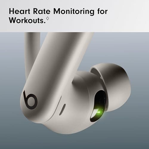 Beats Powerbeats Pro 2 - Wireless Noise Cancelling Workout Earbuds with Secure- Fit Earhooks, Up to 45-Hour Battery with Charging Case, Sweat & Water Resistant, Heart Rate Monitoring - Quick Sand thumbnail 5