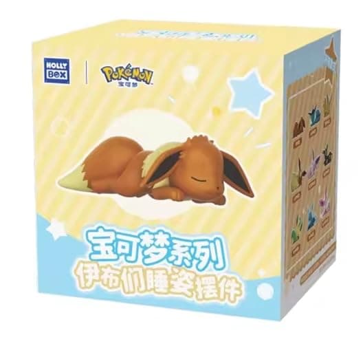 Pokemon Eeveelution Sleeping Figure | One Blind Box | Holly Box | For Collectors 15+ Years - Image 1