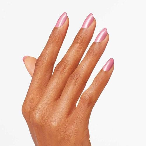 OPI Nail Lacquer Nail Polish | Sheer Light Nude Pink Shimmer Chip Resistant Nail Polish | Fast Drying, Streak Free thumbnail 4