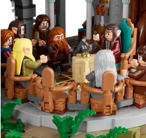 LEGO Icons The Lord of The Rings: Rivendell Building Set for Adults, Ages 18+ - LOTR Bedroom or Home Decor - Gift for Men & Women - 10316 thumbnail 2