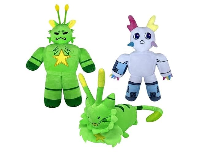 HQRYSH Gnarpy Plush, Regretavator Gnarpy Alien Cat Plush Toys Give Fans and Friends Beautifully Plushie Doll Gifts (Green) thumbnail 8