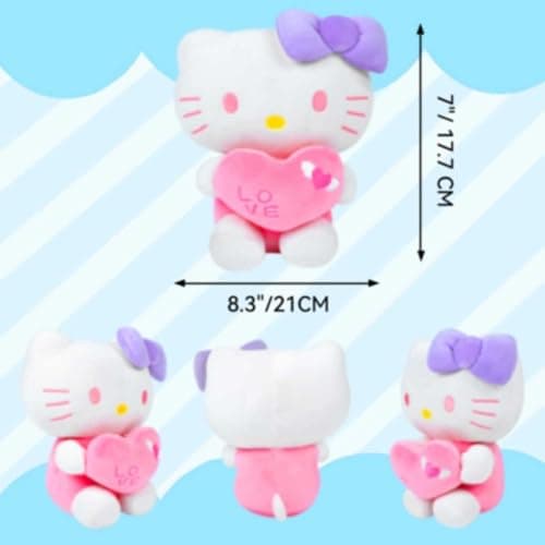 Dpucle Cartoon Plush Doll,8.3'' Kawaii Stuffed Soft Toy,Lovely Plushies for Children Girls Fans,Gift for Birthday Christmas, New Year thumbnail 3