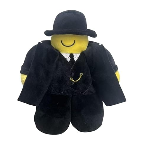 Forsaken Mafia Plushie, Don Sonnelino,11 Inch Stuffed Toy, Soft Plush Figure, Gaming Collectible, Game Room Decor, Red Plush, Gift for Gamers and Fans (27cm) - Image 1
