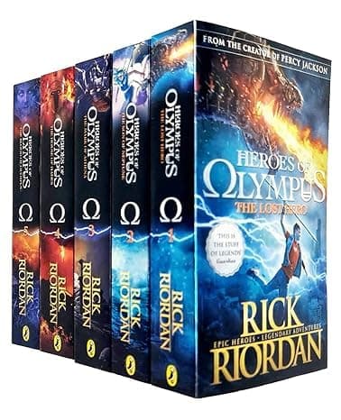 Heroes of Olympus Complete Collection 5 Books Box Set -The Lost Hero/The Son of Neptune/The Mark of Athena/The Blood of Olympus by Rick Riordan (2015-06-07) thumbnail 4