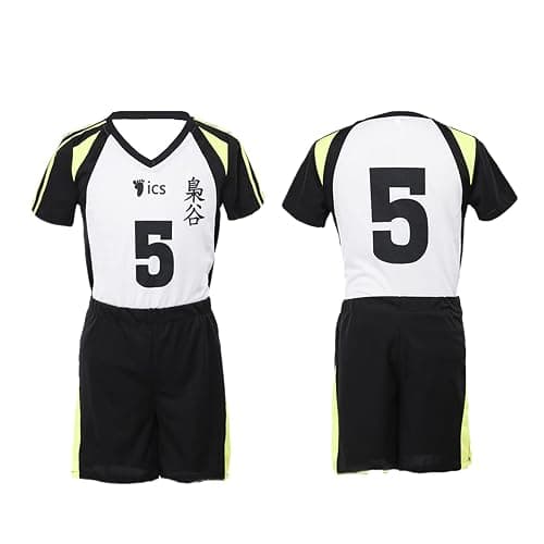 AYJK7 Haikyuu Nekoma High School Kozume Kenma Kuroo Tetsurou Cosplay Costume Volleyball Uniform Jersey - Image 1