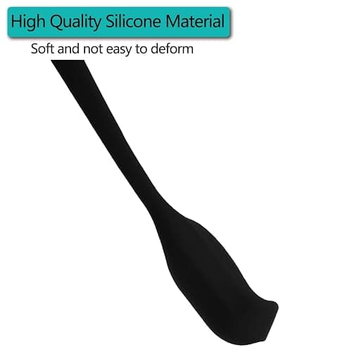 Silicone Spatula, Premium 2-Pack Kitchen Set: Heat-Resistant Silicone Utensils with Reinforced Steel Core - Includes Both Small and Large Sizes for All Your Cooking Needs thumbnail 5