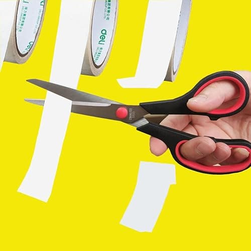Scissors, Multipurpose office Scissors,8.5 Inch Ultra Sharp Shears, Comfort-Grip Handles Household scissors，Sturdy Sharp Craft Supplies - Pack of 5, Right/Left Hande thumbnail 2