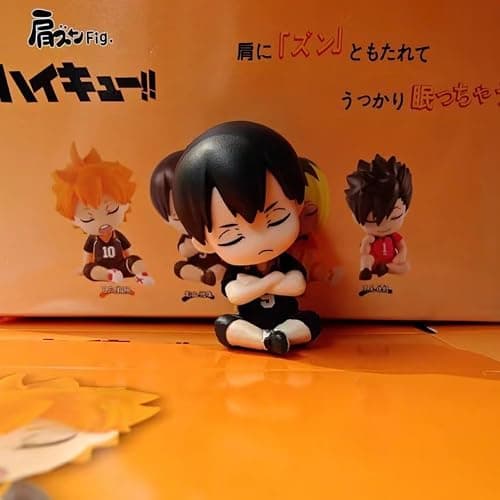 YLEAFUN 4pcs Anime Figures Shoyo/Tobio Kageyama/Kozume Kenma/Kuroo Tetsurou Figurine Cartoon Mini Model Statue Car Home Desktop Decoration 2.36 Inch thumbnail 6