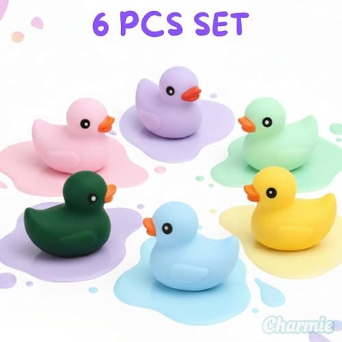 6PCS 3D Duck Shoe Charms – Cute PVC Shoe Decorations for Clogs, Sneakers & Sandals – Fun Shoe Accessories for Kids & Teens. thumbnail 2