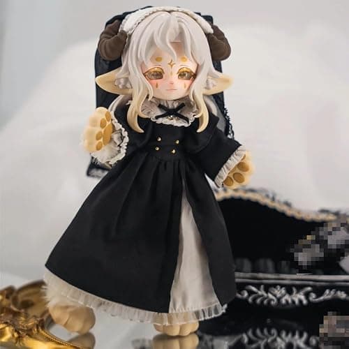 niannyyhouse BJD Blind Box Figurines, Dedicated to Luna Series, 1/12 Scale, Ball Jointed Doll with Clothes, Action Figure Collectable (6PCs) thumbnail 7