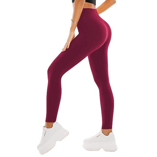 SINOPHANT High Waisted Leggings for Women - Full Length Capri Buttery Soft Yoga Pants for Workout Athletic - Image 1