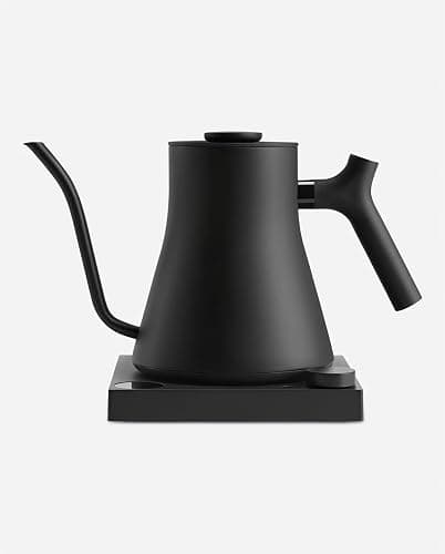 Fellow Stagg EKG Pro Gooseneck Electric Kettle, Brew Timer, 0.9 Liter | To-the-Degree Temp Control, Color LCD, Temp Hold, Stainless Steel, for Pour-Over Coffee & Tea, Quick Heating, Matte Black thumbnail 8