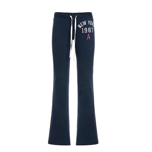 Bosloga Low Rise Sweatpants Women Casual Drawstring Track Pants Y2K Baggy Wide Leg Streetwear Drawstring Sweatpants thumbnail 5