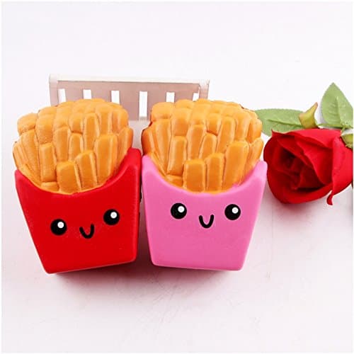 Slow Rising Squishy French Fries Toy, Cute Squeeze Toys for Kids, Easter Gifts for Girls & Boys, Sensory Fidget Squishies, Craft Kits for Ages 6-9, 8 & 10 Year Old Girl Birthday Gifts (Random One) thumbnail 5