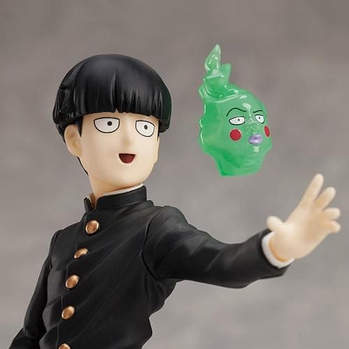 YLQANONG Mob Kageyama Shigeo Figures Interchangeable Heads Mob Anime Figure Statues PVC Anime Action Figurine 6.3IN thumbnail 4