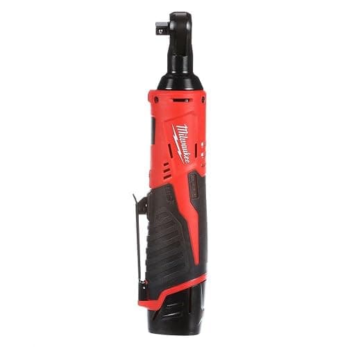 Milwaukee 2457-21 3/8-in Cordless M12 Lithium-Ion Ratchet Kit (Ratchet Kit w/Tool Bag) thumbnail 3