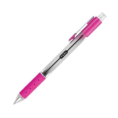 TUL® GL Series Retractable Gel Pens, Medium Point, 0.7 mm, Silver Barrel, Assorted Standard & Bright Ink Colors, Pack Of 14 Pens thumbnail 4