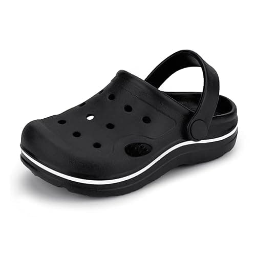 Nedaan Toddler Girls Boys Clogs Classic Garden Shower Beach Pool Swim Slip on Sandals Slides Children Kid Cute Water Shoes - Image 1