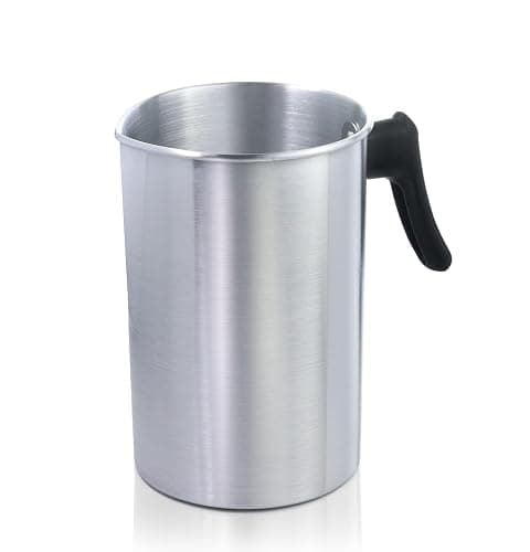 Aroparc Candle Making Pouring Pot 101oz, Wax Melting Pot, Pouring Pitcher | Dripless, Seamless, Heat-resistant Handle, Classic and Durable Wax Melter for Candle DIY, Easy to Use - Image 1