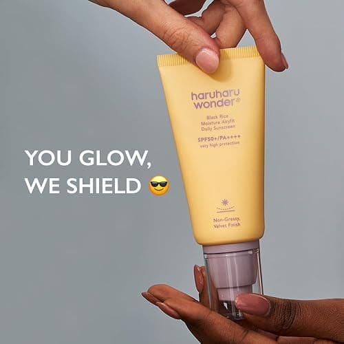 Haruharu Wonder Black Rice Moisture Airyfit Daily Sunscreen 1.69fl.oz - Velvet Finish, No White Cast, Hydrating, Moisturizing, Korean Skin Care, Vegan, Clean Beauty thumbnail 2