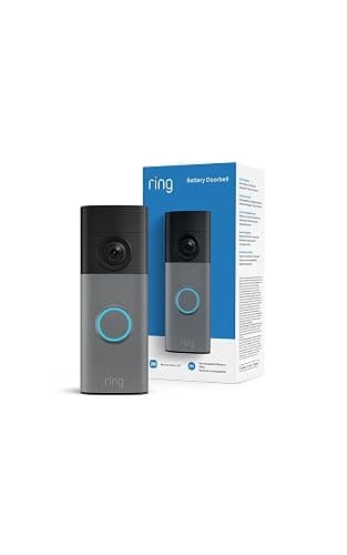Ring Videocitofono a batteria (Battery Video Doorbell) (ultimo modello) | Campanello telecamera | Retinal 2K | Zoom 6x | Batteria integrata | Prova gratuita di 30 giorni del piano di abbonamento Ring - Image 1