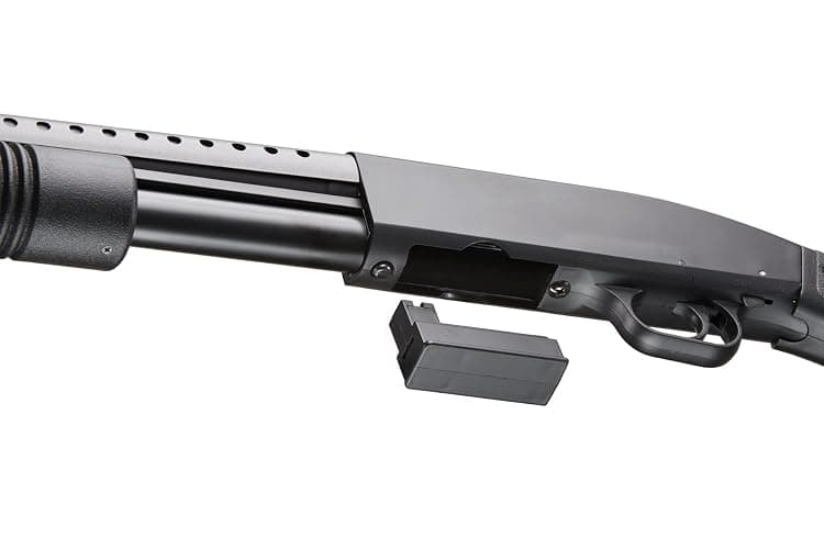 Pump Action Airsoft Shotgun with Full Metal/Steel Barrel 300 FPS (Airsoft Gun) thumbnail 7