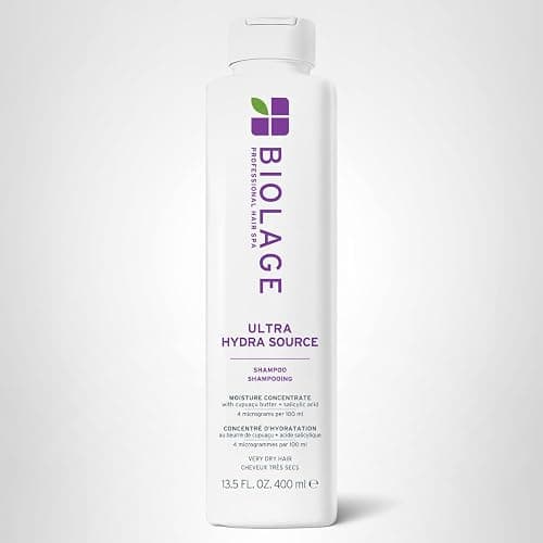 Biolage Ultra Hydra Source Shampoo - Deeply Moisturizes and Hydrates Very Dry Hair, Cleanses and Tames Frizz, For Thick, Coarse Hair, Infused with Micro-dosed with Cupuaçu Butter & Salicylic Acid thumbnail 12