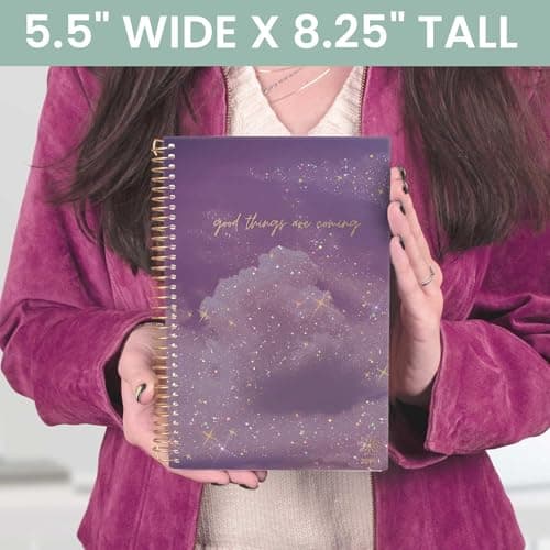 bloom daily planners 2026 Planner (January - December) Calendar Year Organizer - 5.5” x 8.25” - Weekly & Monthly Agenda Book with Stickers & Bookmark - Good Things Are Coming thumbnail 6