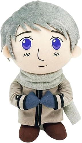 Hetalia Axis Powers Russia Plushie, Ivan Braginski, Stuffed Doll, Plush Decor, Game Gifts, Gaming, Beige, (27cm) - Image 1