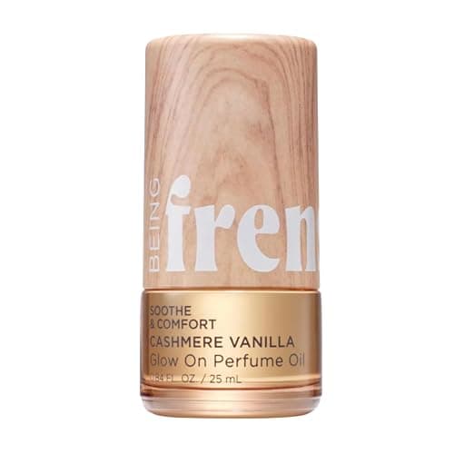 Being Frenshe Fresh Cashmere Vanilla Glow On Roll-On Fragrance, 0.84 fl oz [1 Pack] (0.84, Cashmere Vanilla) - Image 1