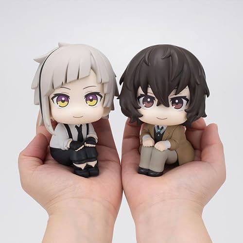 YLQANONG BSD Figures Dazai Osamu Anime Look Up Figure Statues Nakajima Atsushi Anime Figurine 10CM/3.94IN thumbnail 4