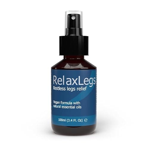 RelaxLegs Restless Legs Relief – Ideales Magnesiumspray für unruhige Beine und Krämpfe in den Beinen, wirksames Muskelrelaxans zur Linderung von Beinschmerzen, Linderung geschwollener Beine und Fußspr - Image 1