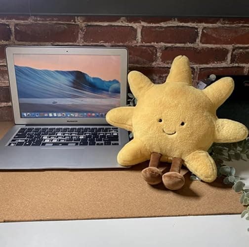 JOSON Sun Shaped Plush Toys, Soft Bedside Sofa Pillows, Used for Home Decoration as Birthday Gifts for Children and Girls (Sun) thumbnail 4