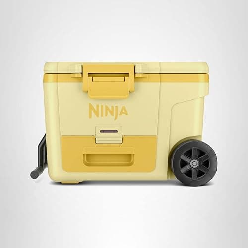 Ninja FrostVault 45QT Cooler with Wheels | Insulated with Temp Dry Storage Drawer | Keeps Ice Cold for Days | for The Beach, Camping, Picnics & More | Daffodil Daze | FB245YL thumbnail 10