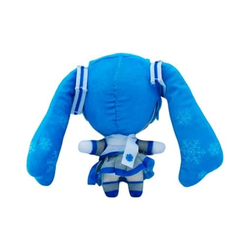 Just Toys LLC Hatsune Miku Snow Miku 6” Plush Toy – Light Blue Winter Hatsune Miku Doll – Kawaii Vocaloid Collectible Stuffed Figure for Anime Fans & Kids thumbnail 6