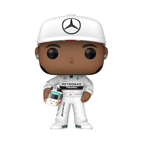 Funko POP! Racing: Racing - Lewis Hamilton with Helmet - Mercedes-Benz - Collectable Vinyl Figure - Gift Idea - Official Merchandise - for Kids & Adults - Sports Fans - Model Figure for Collectors thumbnail 2