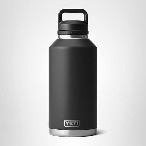 YETI Rambler 64 oz Bottle, Vacuum Insulated, Leakproof, Stainless Steel with Chug Cap, Black thumbnail 8