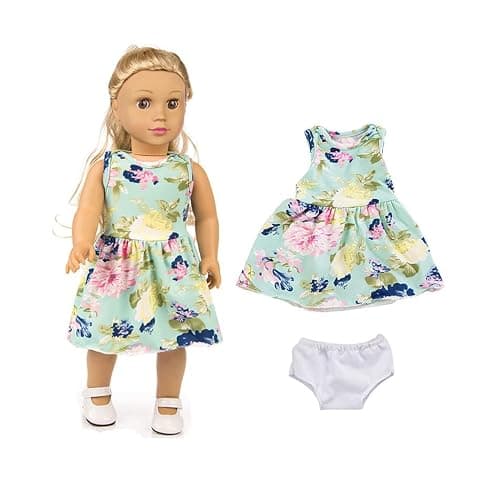 7 Sets 18 inch Doll Clothes Gifts and Accessories, Mickey,Unicorn Doll Clothes Fit American18 inch Doll (NO Doll) thumbnail 5