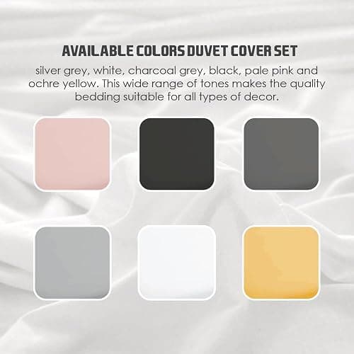 Ev Dekor® DVS729 Duvet Cover Sets Single Blush | Pink - Soft Microfibre Polyester Duvet Cover with Pillow cases - Bedding Quilt Cover Set thumbnail 6