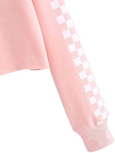 Meikulo Kids 2 Piece Outfits Girls Crop Tops Hoodies Long Sleeve Fashion Sweatshirts and Sweatpants thumbnail 3