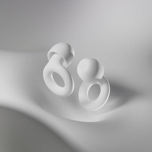 Loop Quiet 2 Ear Plugs Ultra-Comfy Reusable Noise-Reducing Earplugs for Sleep, Deep Focus, Travel, Sensitivity | Flexible Hearing Protection | Customizable Fit | 24dB (SNR) Noise Reduction - White thumbnail 5