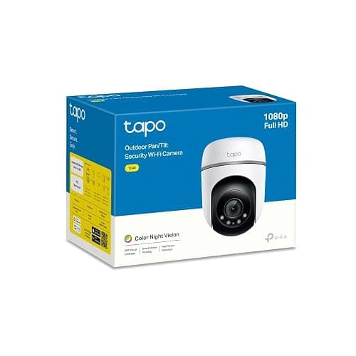 Tapo TC40 Full HD Pan/Tilt Outdoor Security Camera CCTV Camera 360° View | 1080p Wi-Fi Outdoor Camera, Person Detection, Color Night Vision, Motion Tracking, IP65, Two-Way Audio, No Monthly Fee, Alexa thumbnail 14